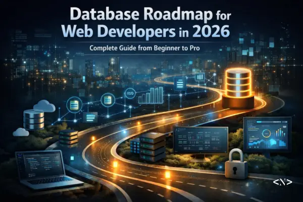 Database Roadmap for Web Developers in 2026: Complete Guide from Beginner to Pro