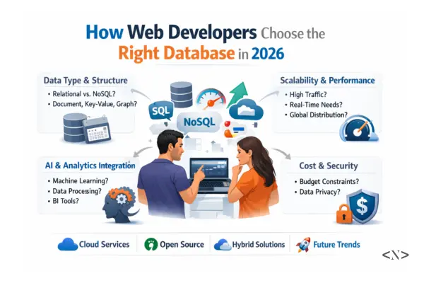 How Web Developers Choose the Right Database in 2026
